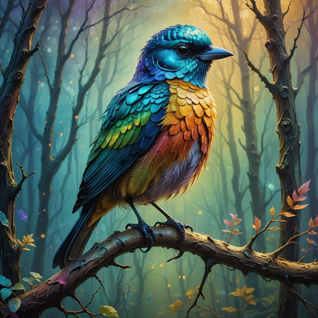 Drab bird (what we dont see)