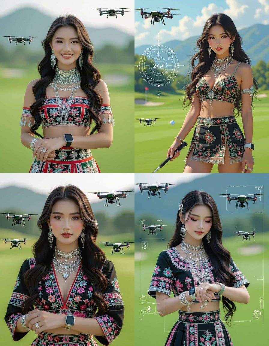 Future of Golf: AR Interface and Hmong Golfer