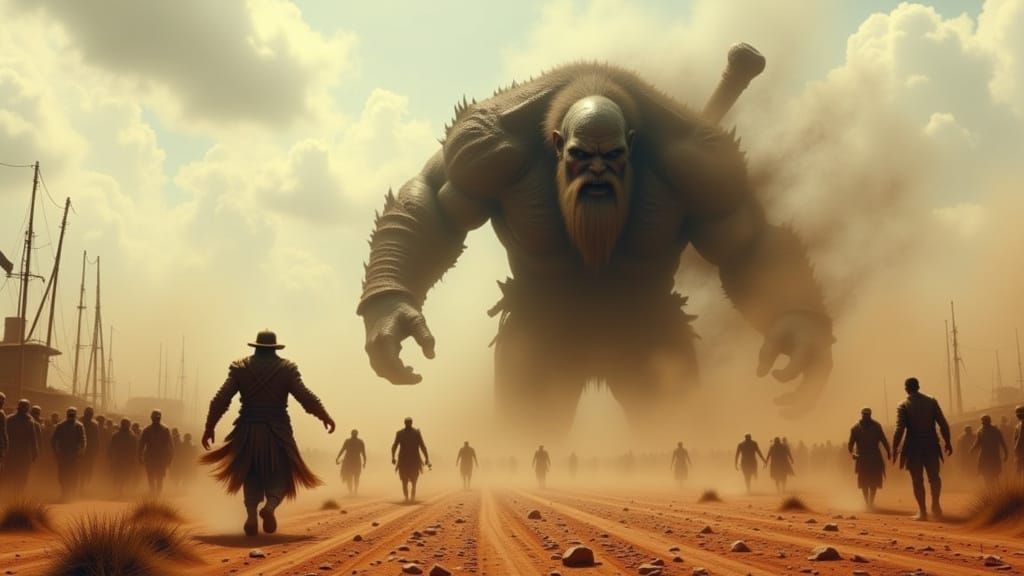 Viking Giant Battles 1920s Dustbowl Farm