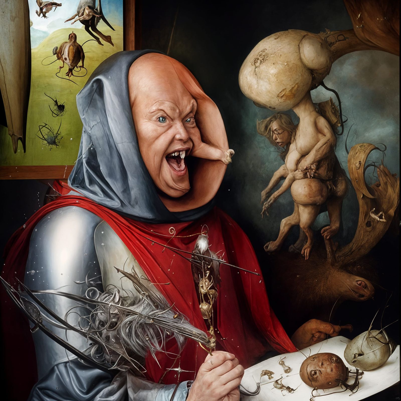 Leader of a Deviant Church telling his small minions to get rid of those who oppose him. This, was a mistake...