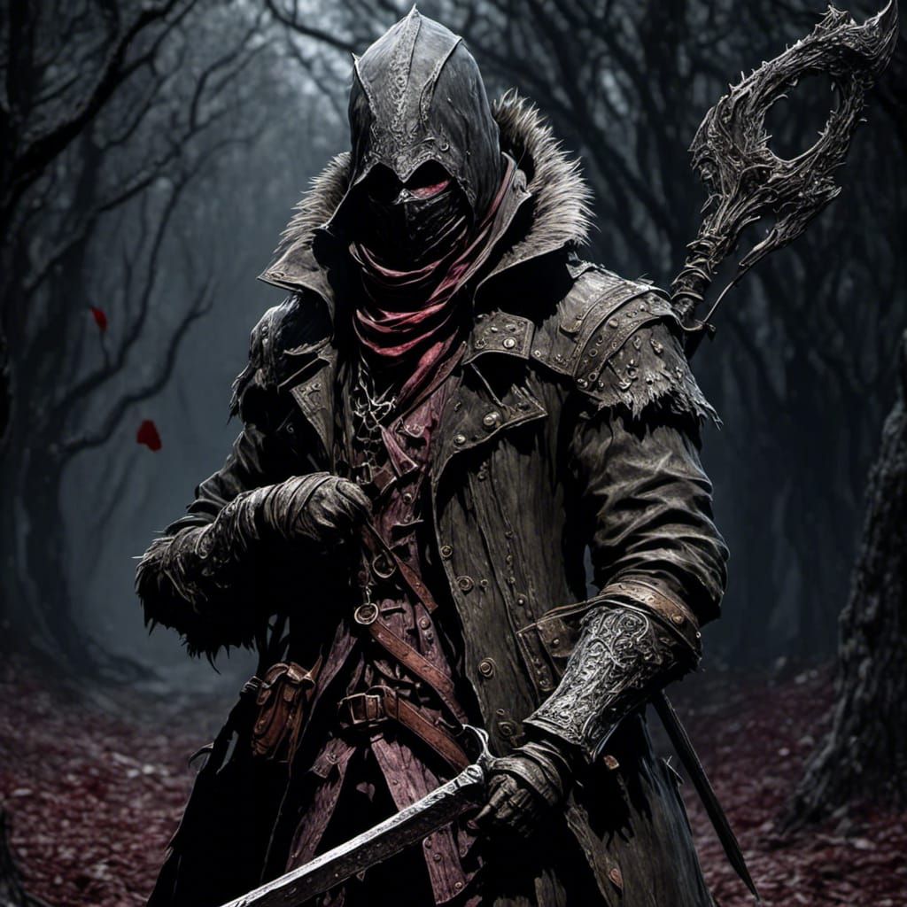 Gothic Hunter in Antique Hunters Armor