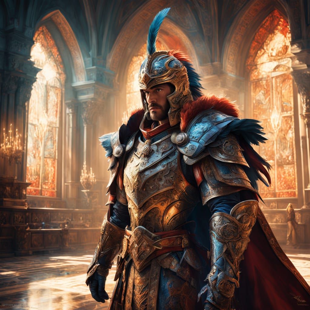 Regal Hero in Majestic Hall