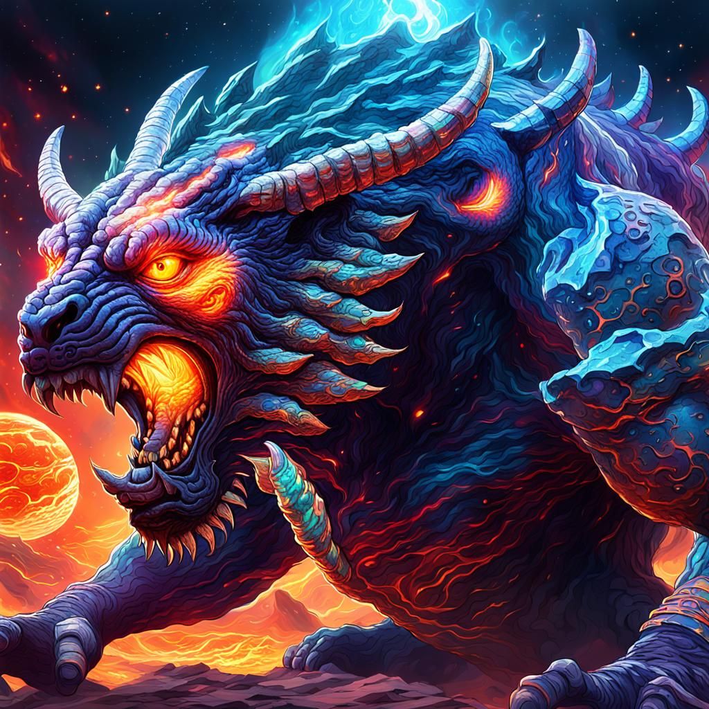 Ancient Astral Beast Unleashed in Celestial Arena