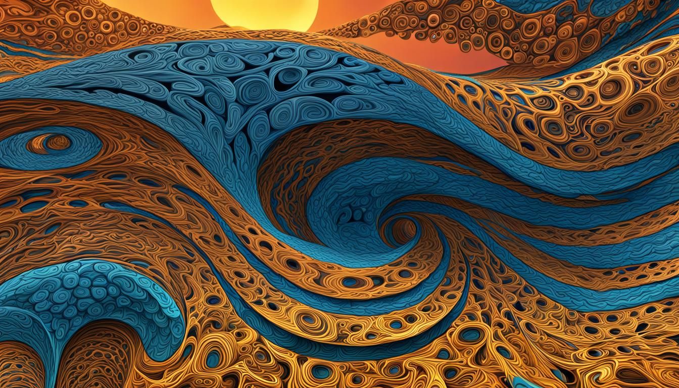 Cyberpunk Robot in Futuristic City during Golden Hour, featu...