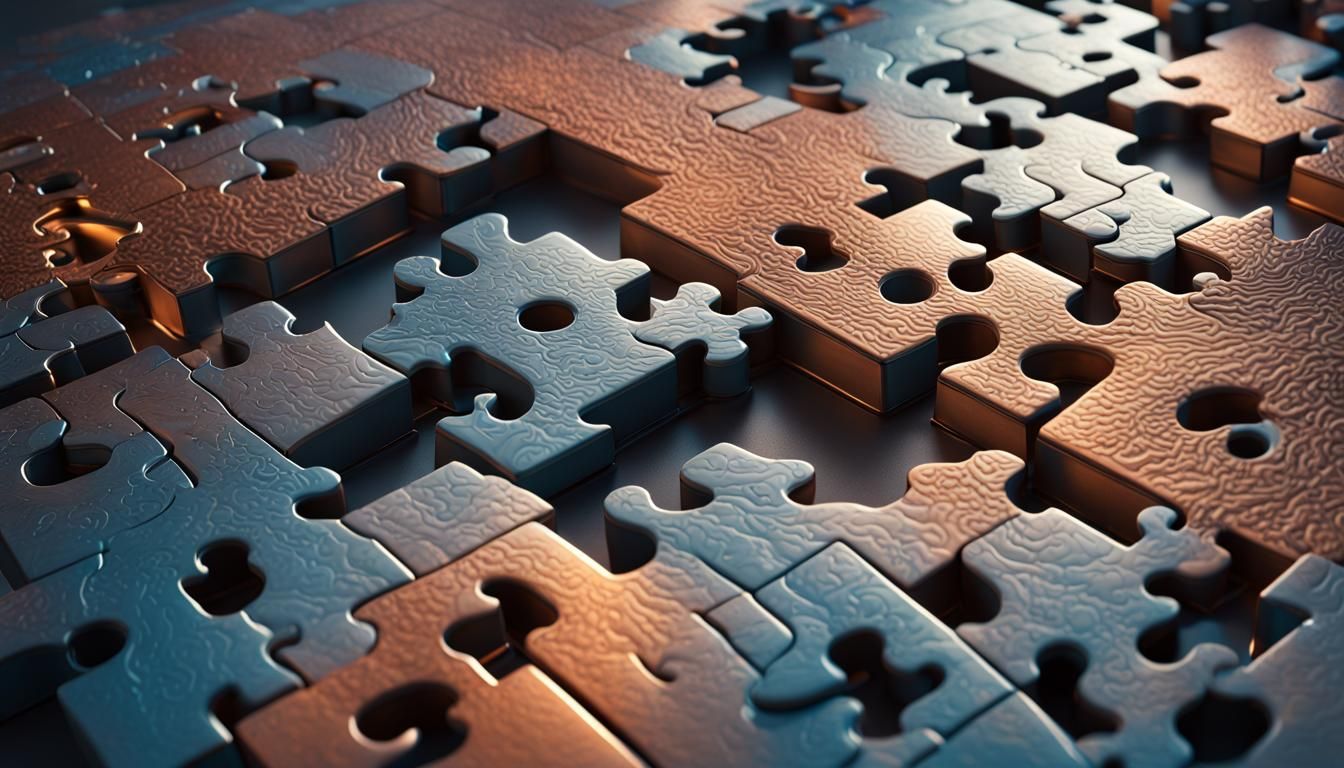 Hyperrealistic 3D Puzzle Masterpiece