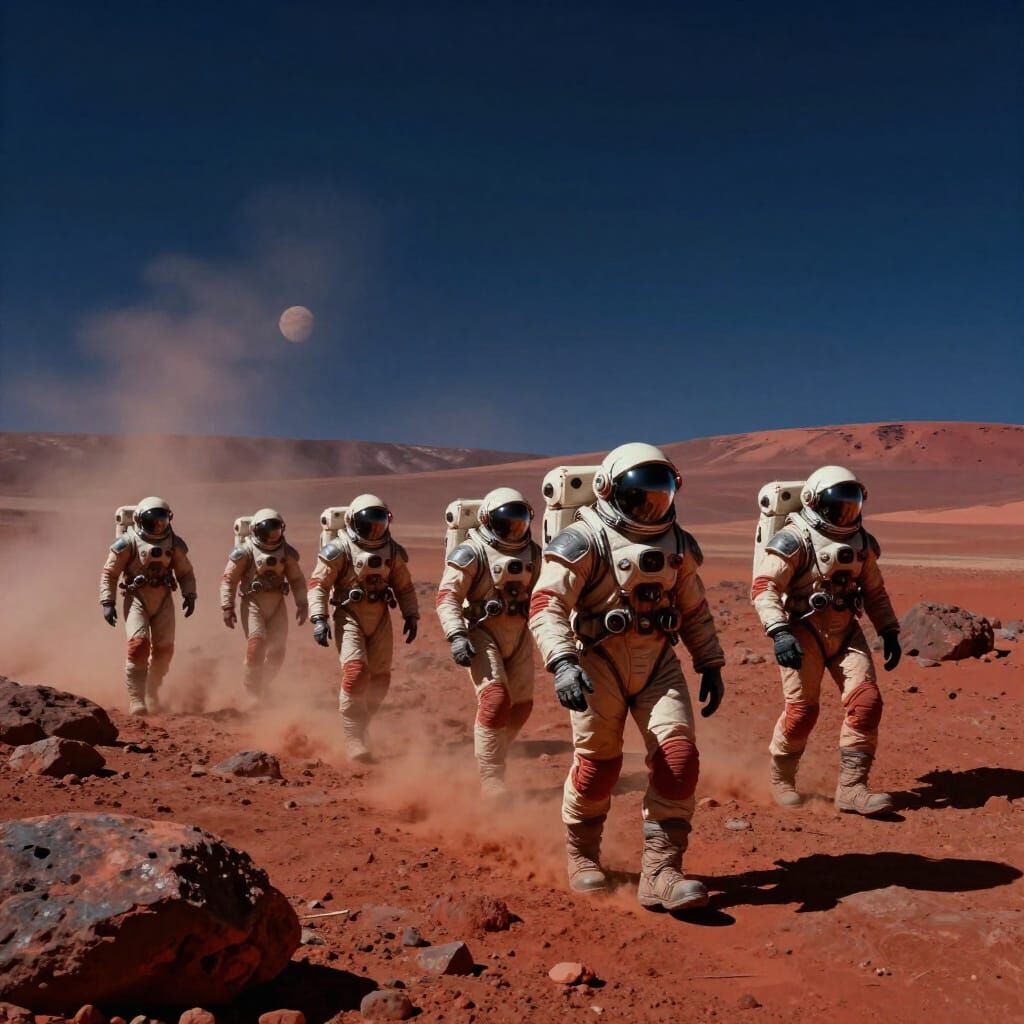 Mars Colonization Team Faces Early Challenges