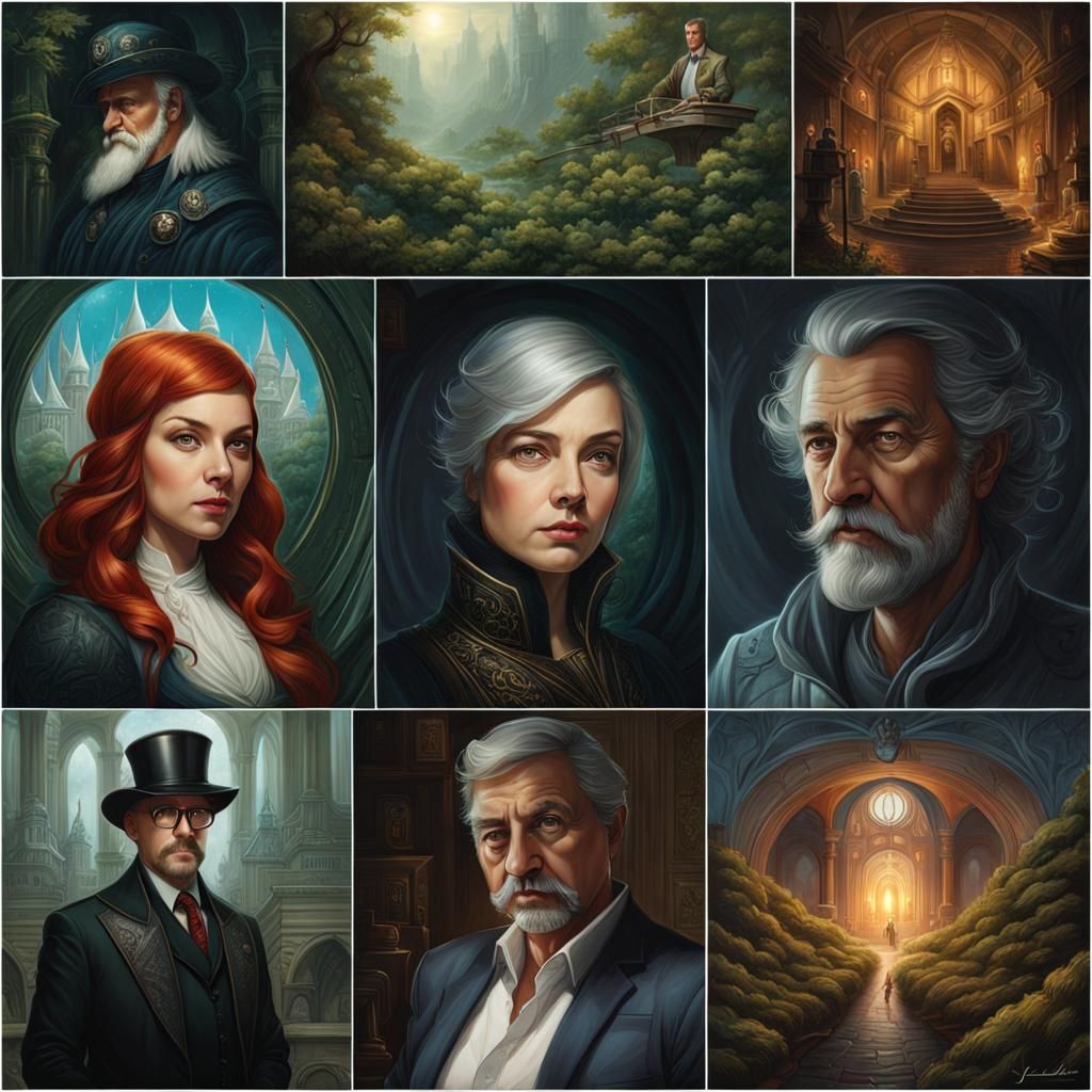 Portrait and world ! Open Prompt