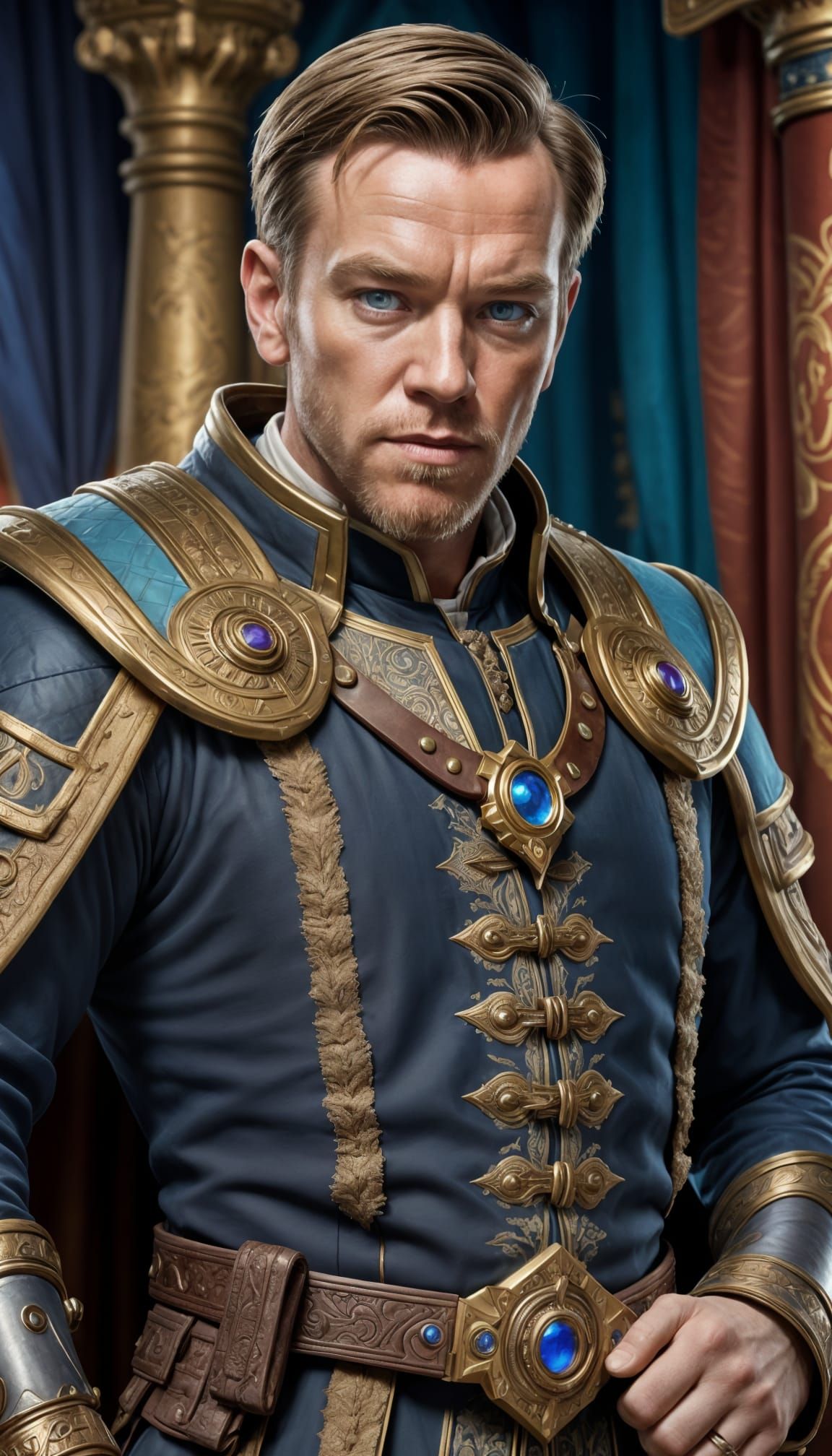 Ewan McGregor as a Powerful Governor in a Vibrant Warcraft-I...