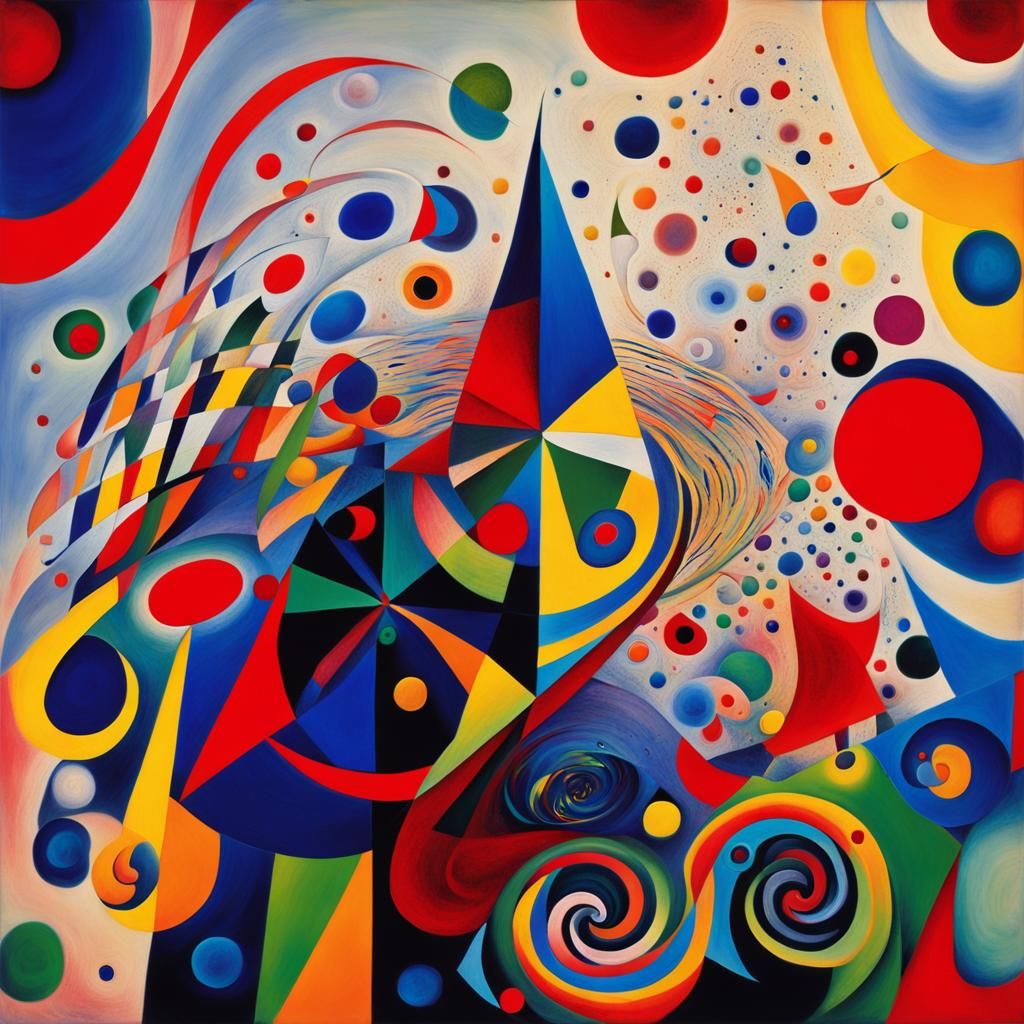 Dreamlike Celestial Whirlpool in Vibrant Colors