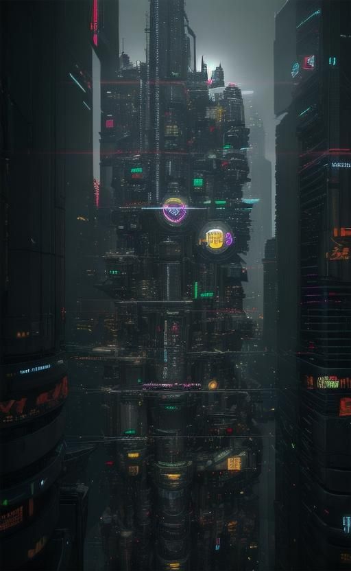 Cyberpunk Art Brut in Intricately Detailed Hyperrealism