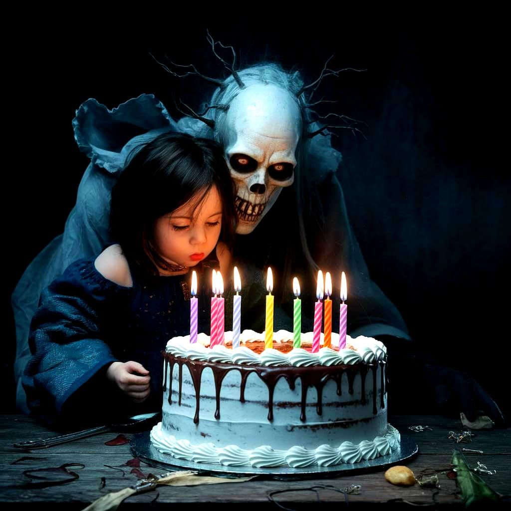 Ethereal Spirit Observes Haunted Birthday Celebration
