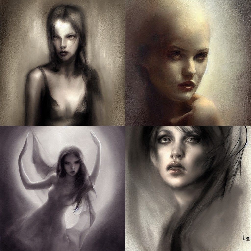 Impressionist Landscape in Soft Watercolors