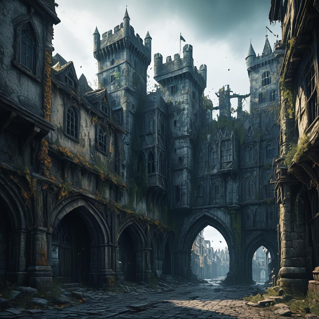 Forgotten Medieval Metropolis in Splendid Decay
