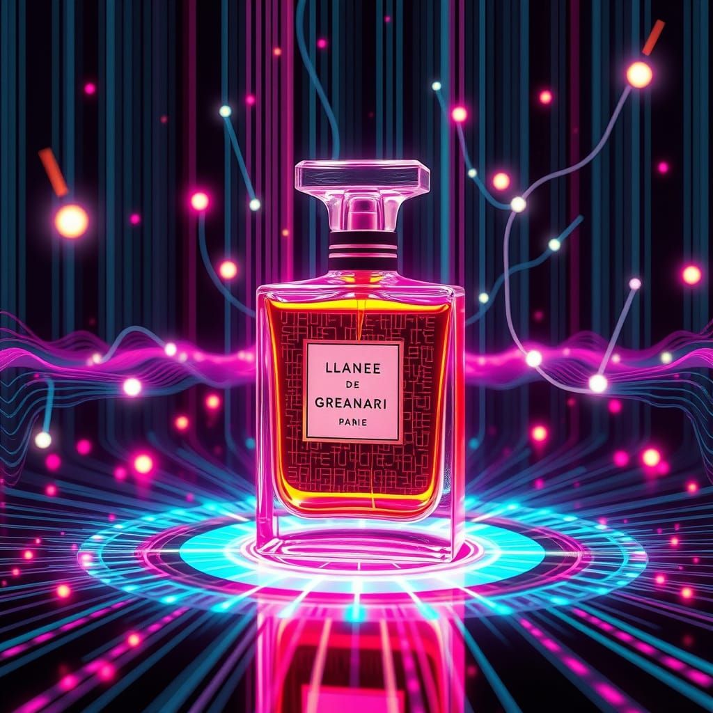 Perfume Transforms into Music: Futuristic Surrealism