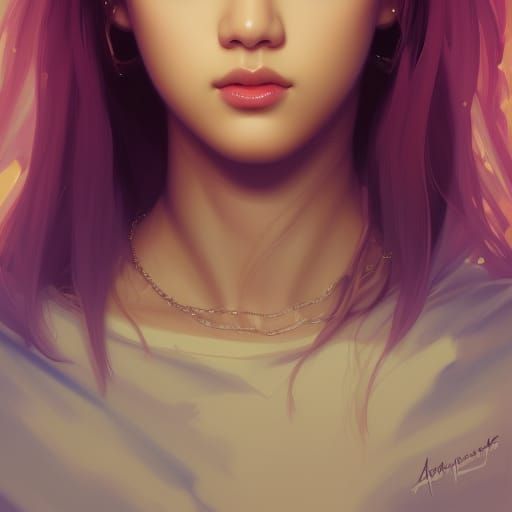 Futuristic K-Pop Idol Concept Art