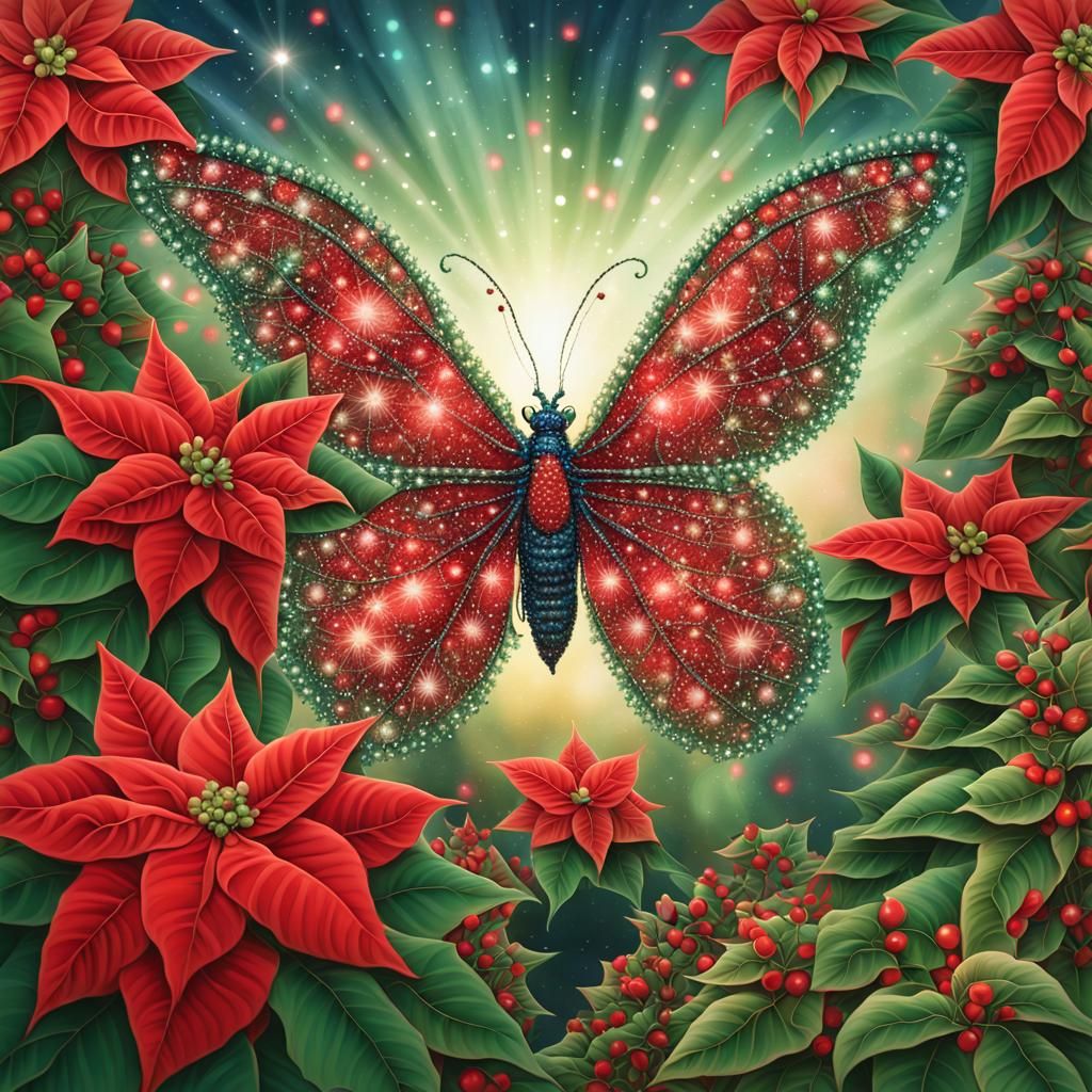 Christmas Butterfly No.2