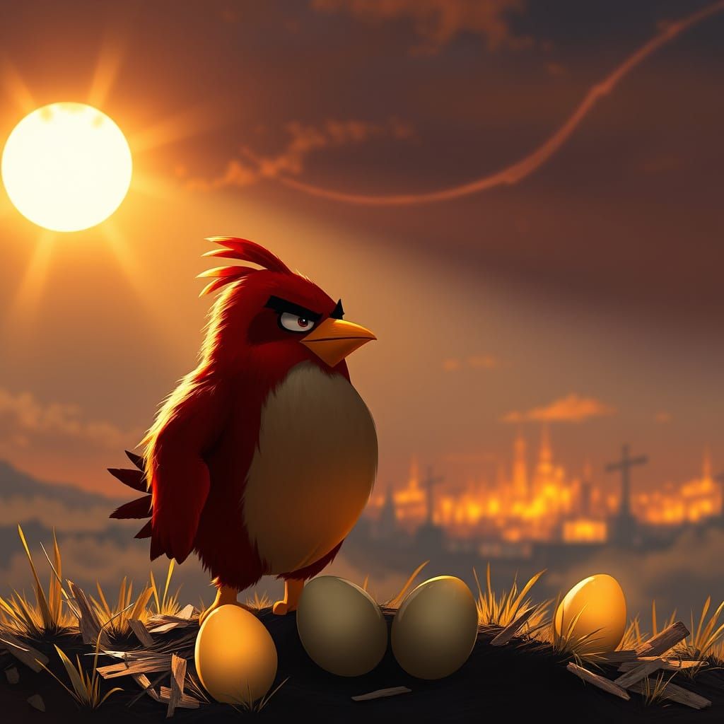 Red from Angry Birds: Lone Warrior