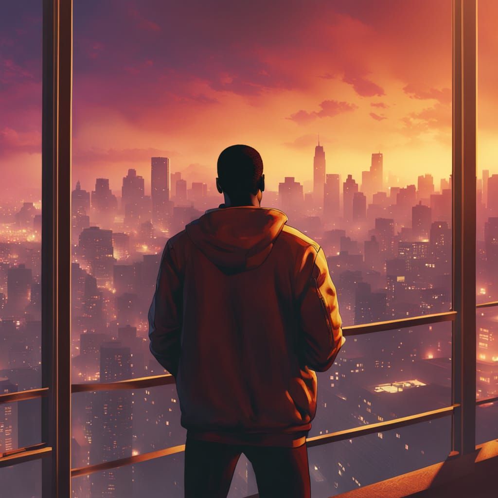 City View: Cinematic GTA-Style Box Art