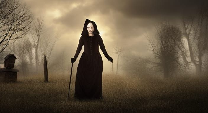 Witch's Curse: A High-Resolution Photography Scene