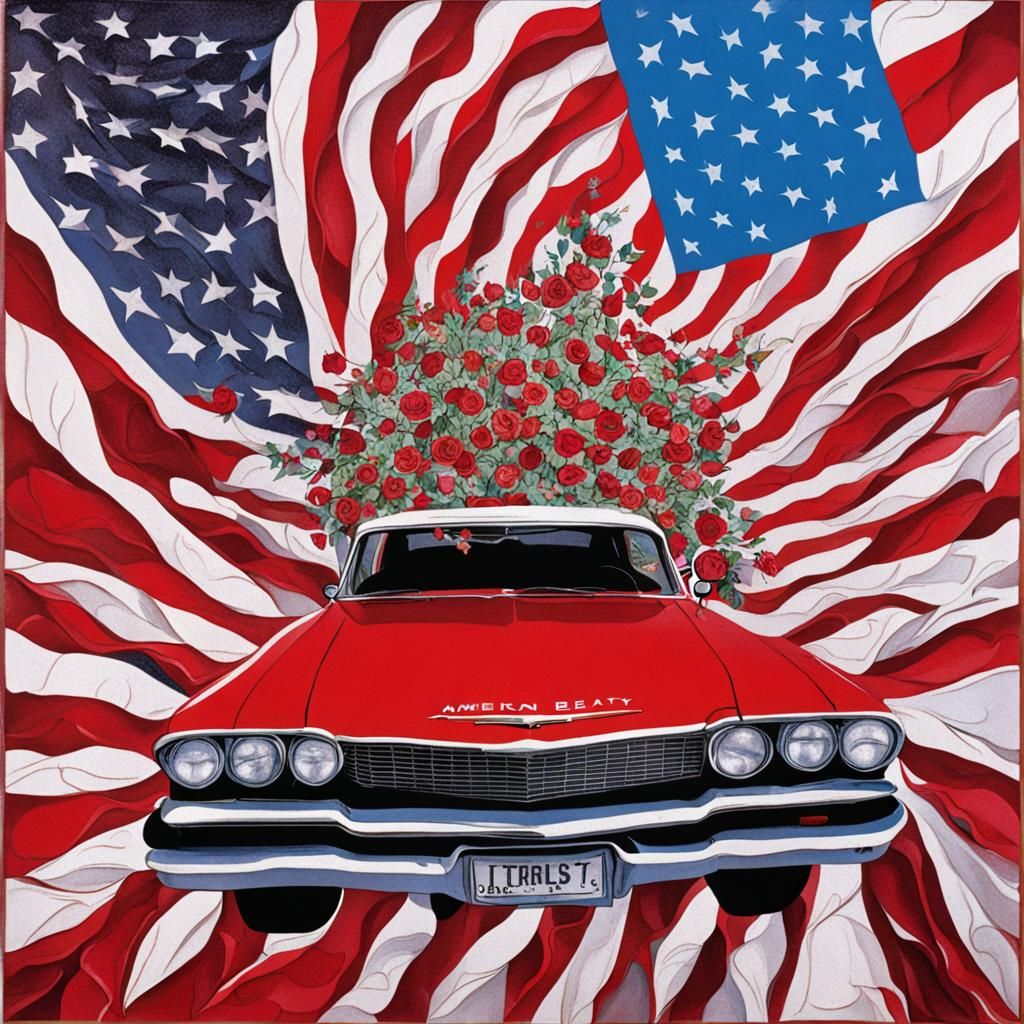 Timeless American Iconography in Classic Color Palette