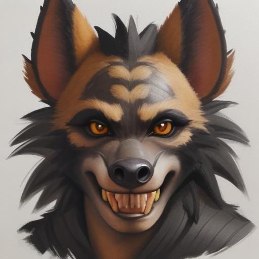 Fantastical Creature in Gouache Painting