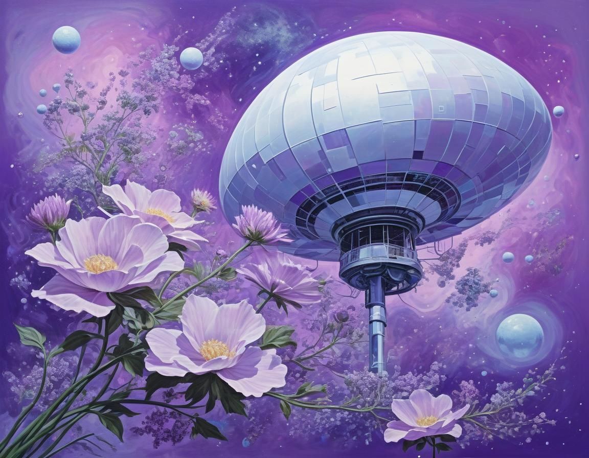 Surreal Ethereal Satellite Masterpiece