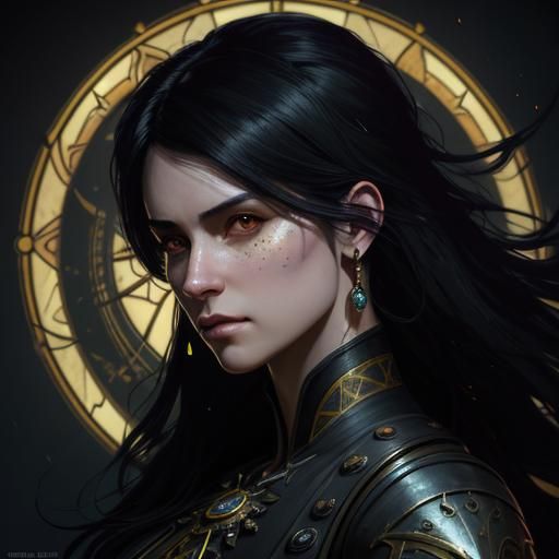 Ethereal Beauty in Dark Fantasy Art