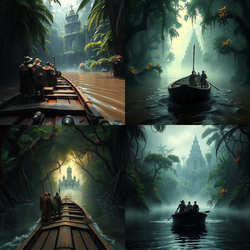 Fantastical Jungle Ruin Awaits Adventurers on Muddy River Ba...