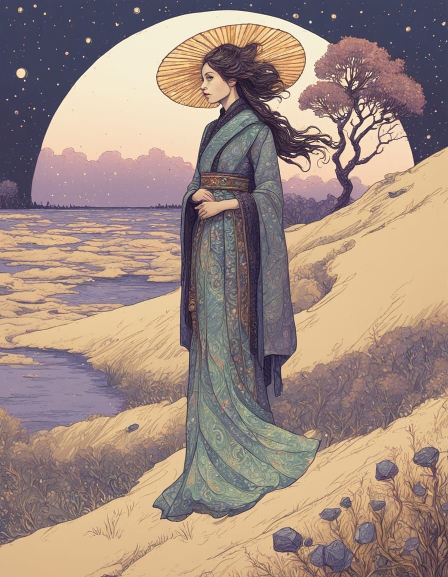 Steamboat Bridge in the Style of a 19th Century Master