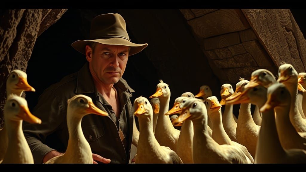 Indiana Jones and The Tomb of Angry Ducks