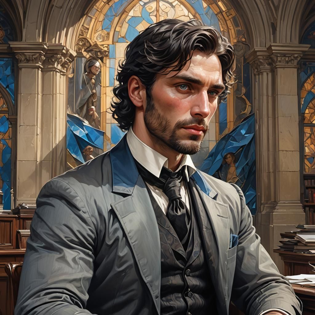 Dashing Victorian Gentleman in Regency Style