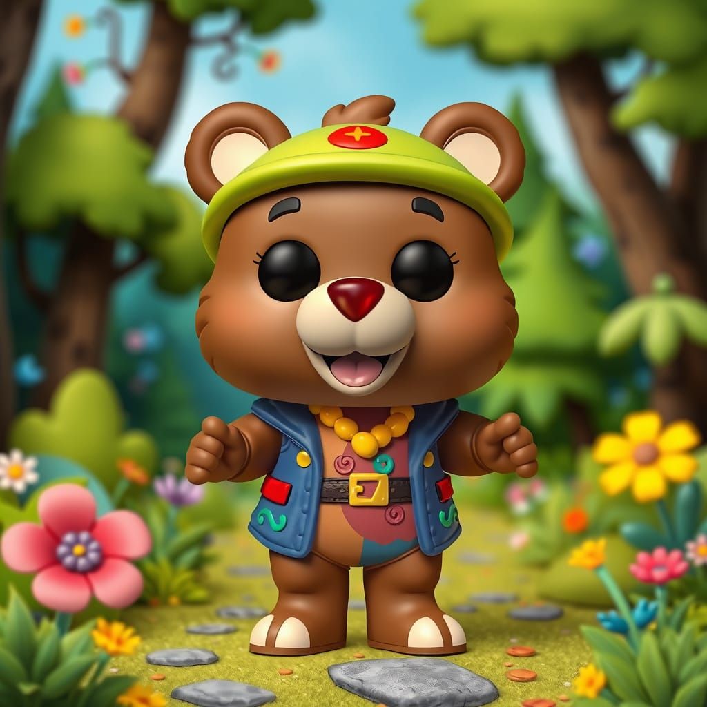 Funko Pop Figure Disney Ruxpin the Bear from the Animated Series