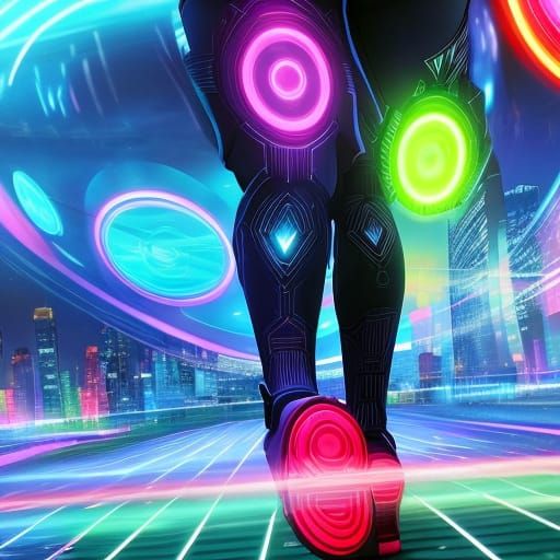 Hyper-Realistic Portrait of a Futuristic Visionary