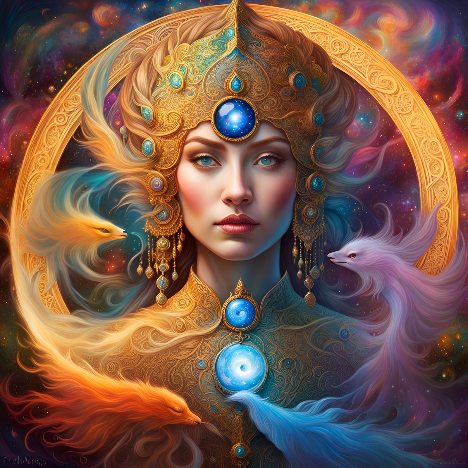 Ying and Yang, sorceress