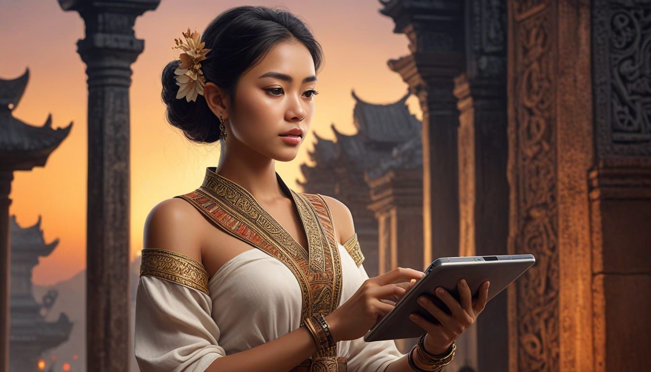 Time Traveling Woman in Majapahit Kingdom