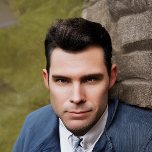 A Clean-Shaven Man in His 40s