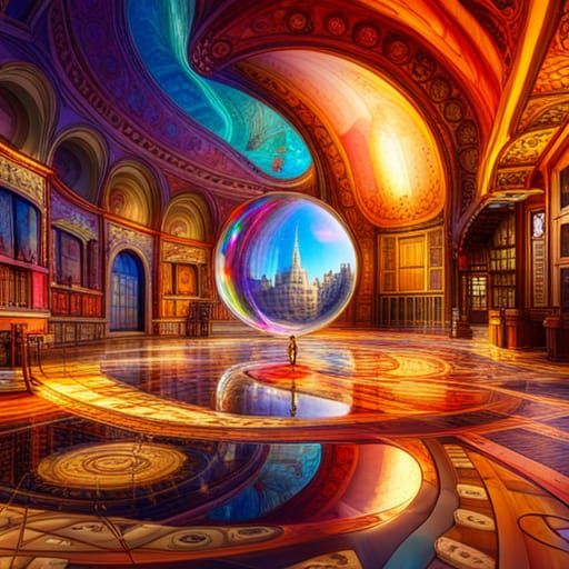 Magical Wonderland Inside a Soap Bubble: Fantasycore