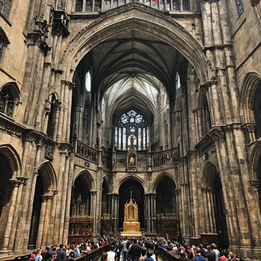 Santiago de Compostela Cathedral in Fantastical Harry Potter...