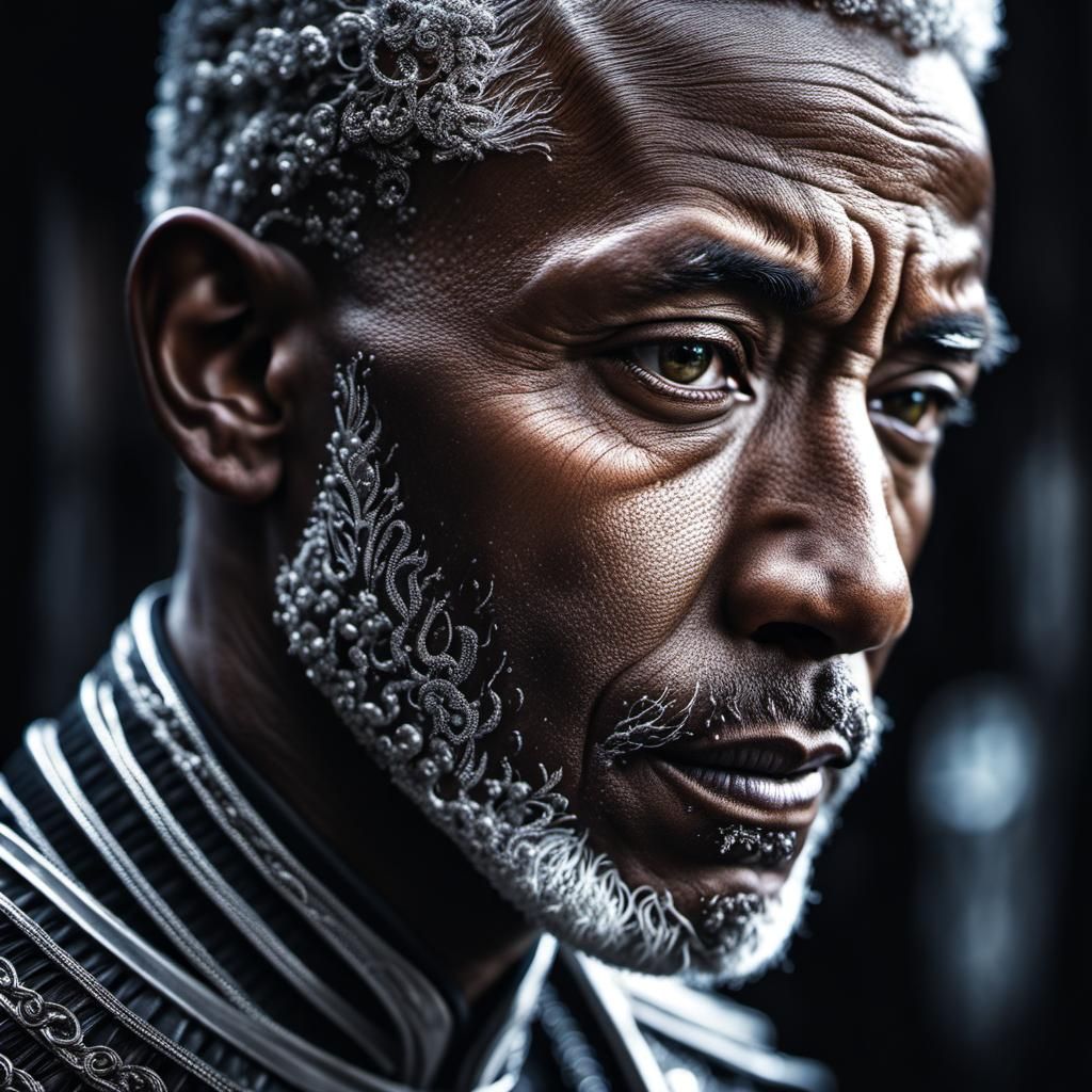 Ethereal Human Spirit in Hyperrealistic Splendor