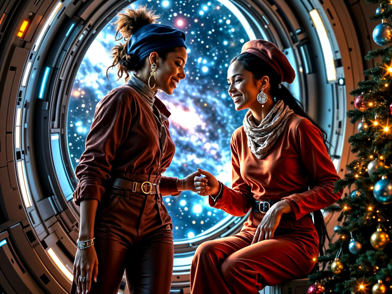 Christmas on the Space Station