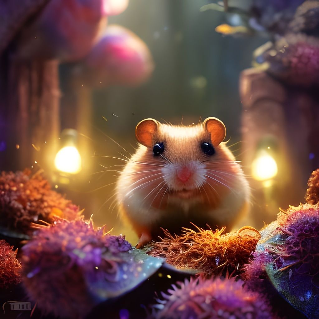 To Enter Hamster Hamlet, You Must Be Very Small