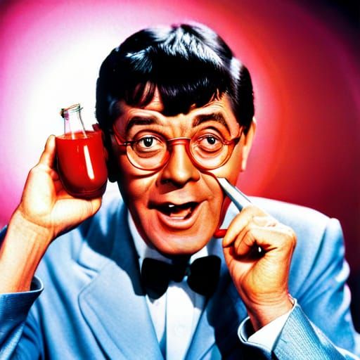 Jerry Lewis Nutty Professor Brews Enchanted Elixir
