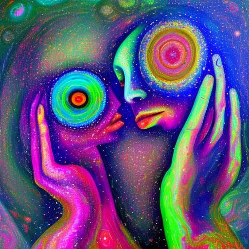 Androids Unite in Cosmic Harmony