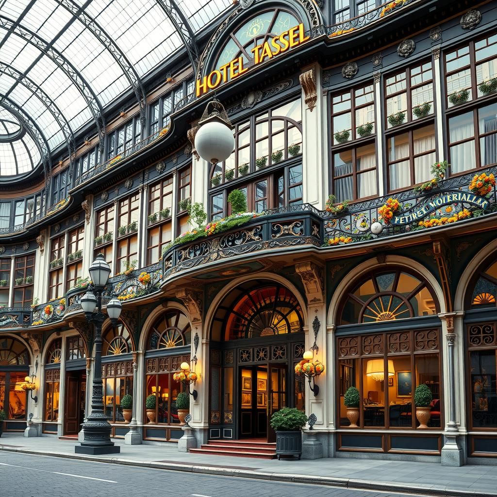 Hotel Tassel in Art Nouveau Style