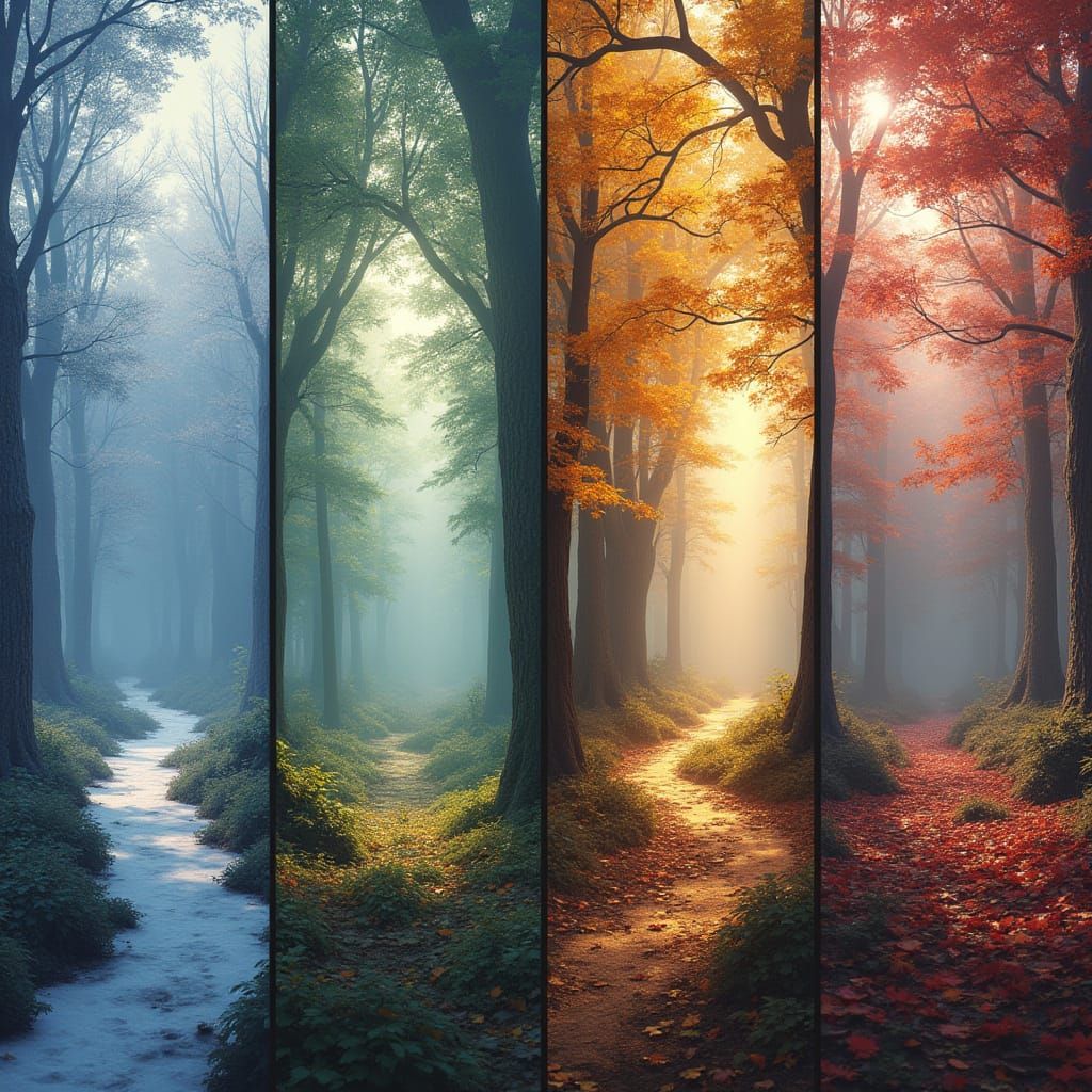 Fantastical Seasons in Vast Landscapes