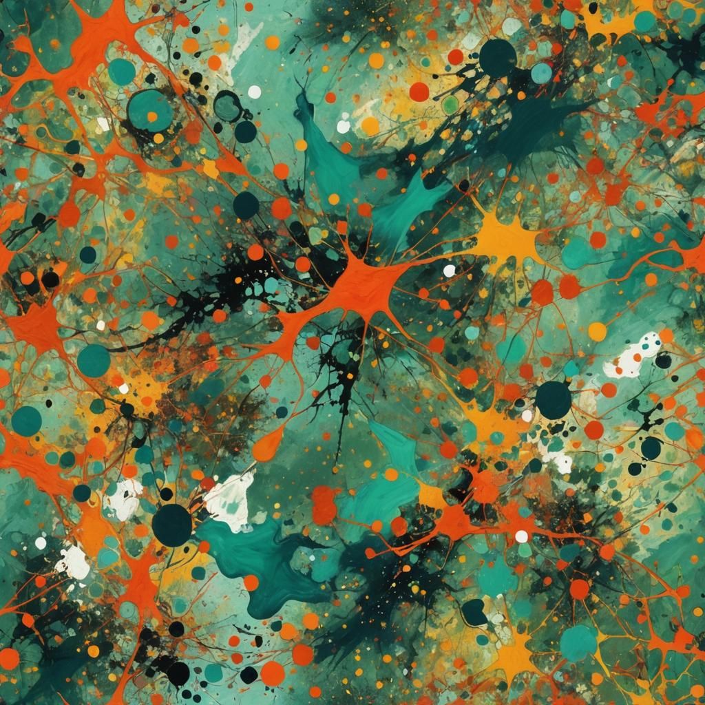 Vibrant Dreamscapes in Complementary Colors