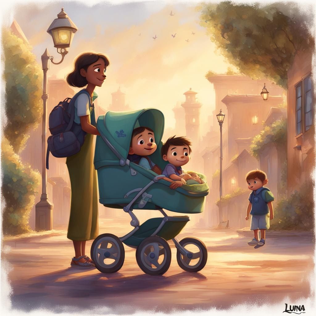 Adventurous Duo Luna and Milo Embark on a Heartwarming Journ...