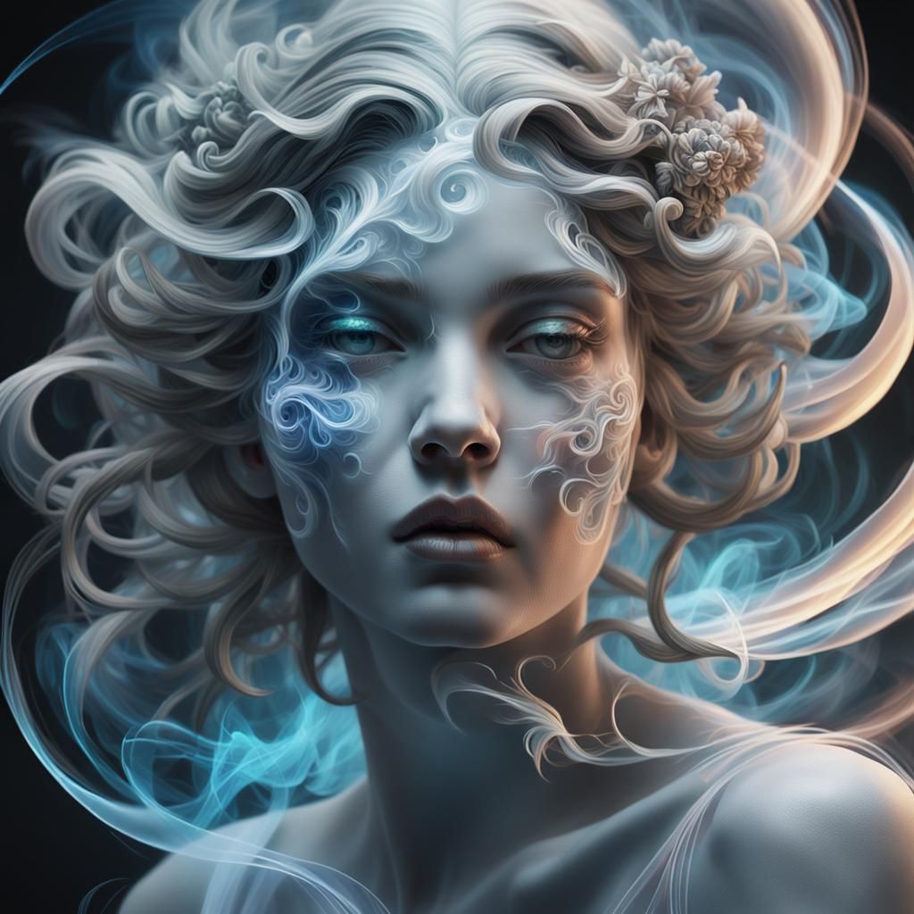 Ethereal Maiden of White Smoke