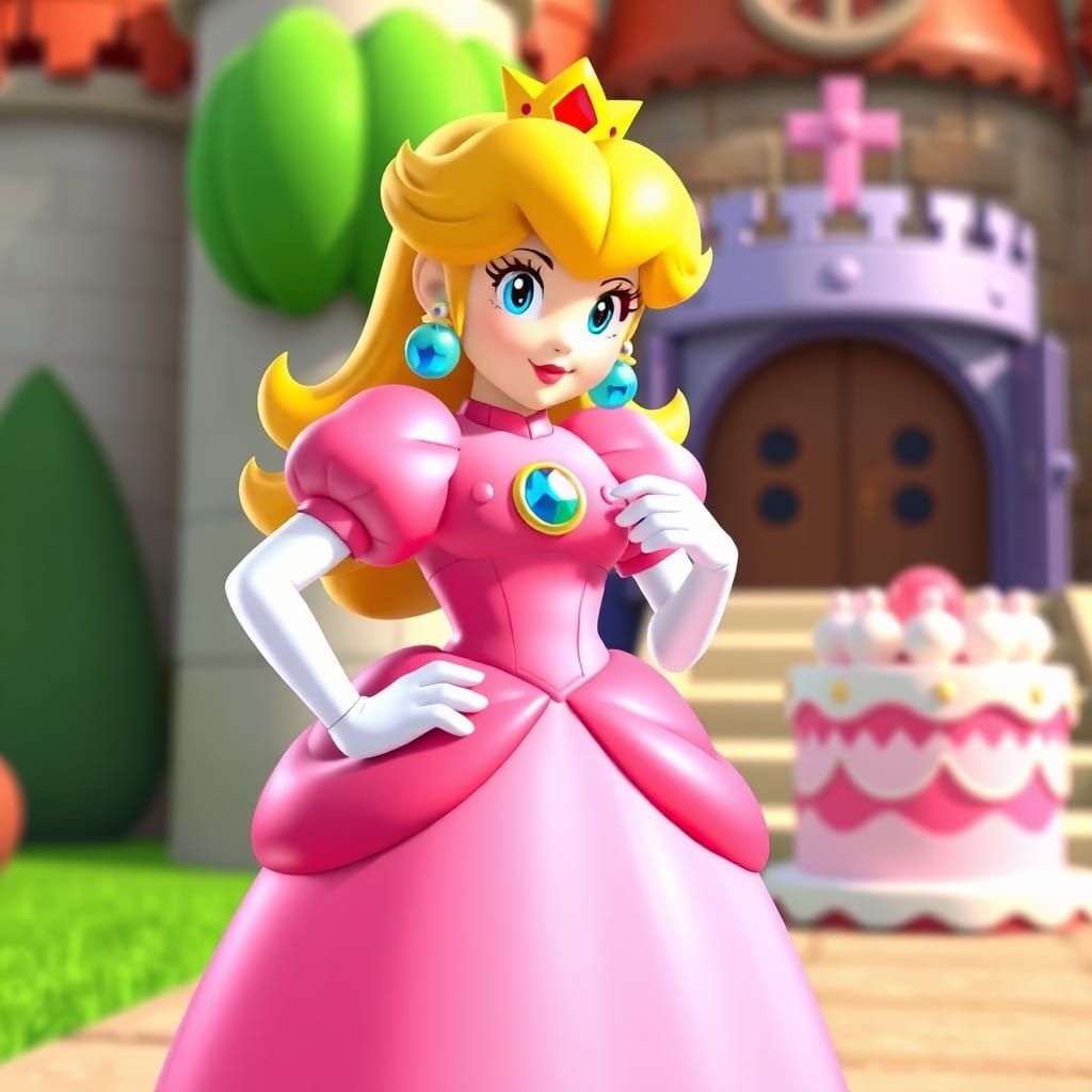 Princess Peach "I've baked a cake" (Super Mario 64)