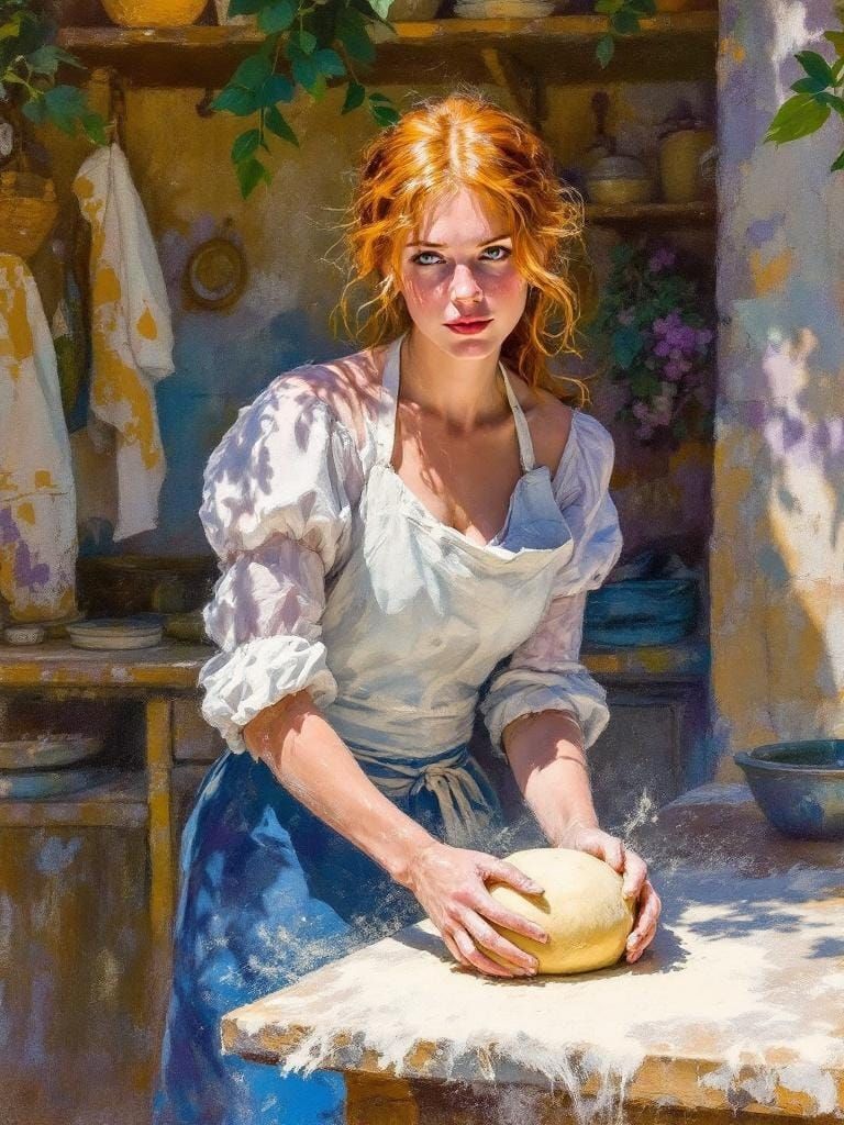 Mediterranean Baker in Alla Prima Style